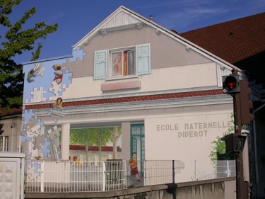 TROMPE-L’ŒIL - Ecole Maternelle Diderot Grenoble